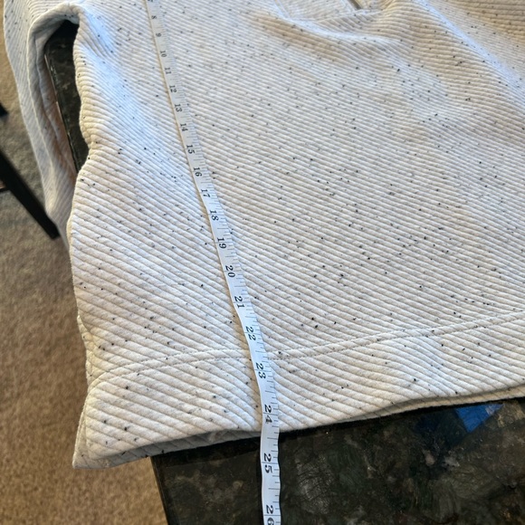 Sweaty Betty Radiant 1/4 zip ribbed Heathered heavyweight sweatshirt. Boxy. EUC - Picture 14 of 16